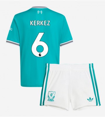 Liverpool Milos Kerkez #6 Replik 3rd trikot Kinder 2025-26 Kurzarm (+ Kurze Hosen)